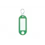 WEDO Graffetta Jumbo verde 52 mm 21 mm 10 pezzi acciaio rivestito in plastica