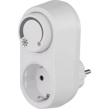 REV Ritter dimmer intermedio con dimmer LED integrato, bianco, EMD201