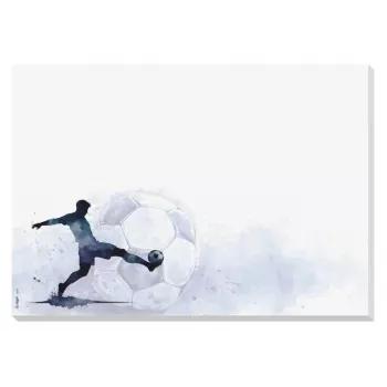 SIGEL Goal Zone sottomano da scrivania azzurro carta 30 fogli