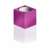 SIGEL BA727 magneti cubici al neodimio 11 mm, rosa/blu/verde, lucidi, 3 pz
