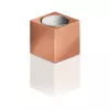 SIGEL BA724 magneti in neodimio a cubo 11 mm rame oro grigio lucido confezione da 3