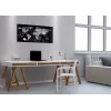 SIGEL GL270 lavagna magnetica in vetro 910 x 460 mm, super bianco, senza cornice, incl. 2 magneti e pennarello