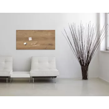SIGEL GL258 lavagna magnetica in vetro 910 x 460 mm bianca