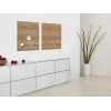 SIGEL GL254 Artverum lavagna magnetica in vetro 480 x 480 mm bianca