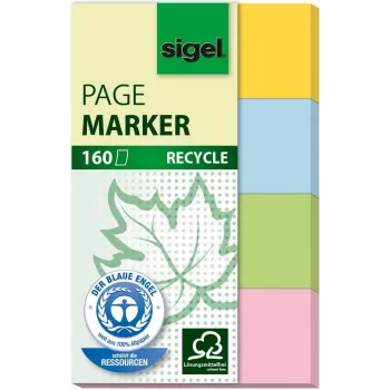 SIGEL HN604 Strisce per rilegatura a pinza trasparenti 160 pezzi