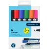 Schneider Maxx 290 set pennarelli per lavagna bianca e flipchart, 6 pezzi, colori assortiti, 2,0 - 3,0 mm