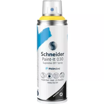 Schneider Paint-It 030 Supreme DIY vernice spray acrilica gialla 200 ml