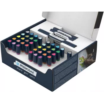 Schneider Paint-It 040 set da 52 pennarelli a pennello, colori misti