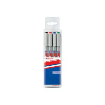 EDDING Penna per lavagna luminosa 4-152-4 non permanente assortita 4 pezzi/confezione