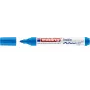 EDDING 4500 Pennarello per tessuti azzurro punta tonda media 1 pezzo
