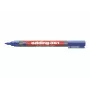 EDDING 361 Pennarello per lavagna blu - cancellabile a secco, punta a scalpello 1-5 mm, a basso odore, ricaricabile