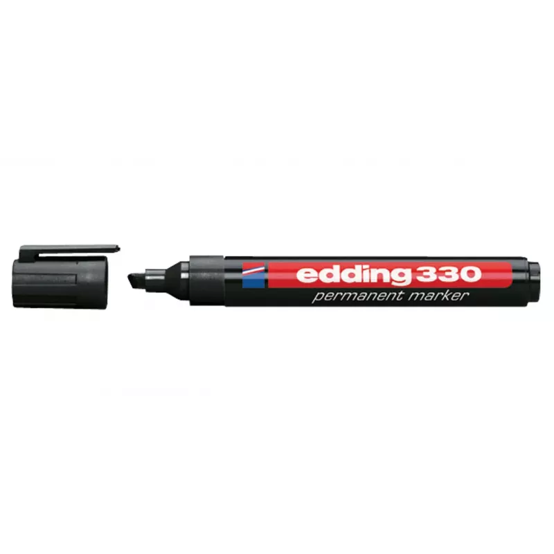 EDDING OFC-ED330BK Pennarello permanente nero 1-5 mm punta a scalpello 1 pezzo