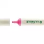 EDDING EcoLine 24 Evidenziatore - rosa - 10 pezzi - punta a scalpello 2-5 mm - inchiostro a base acqua - 90 % plastica riciclata