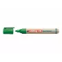 EDDING EcoLine 28 Pennarello per lavagna bianca nero punta tonda 1,5-3 mm ricaricabile