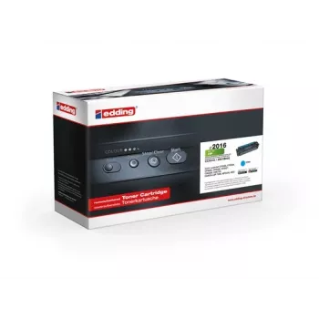 edding EDD-2016 Cartuccia toner ciano compatibile per HP 304A CC531A