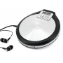 Soundmaster CD9220 lettore CD portatile con anti-shock 40s, DBBS, nero/argento