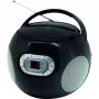 Soundmaster SCD5800BL boombox CD radio portatile con piastra a cassette, USB, radio FM, microfono - blu
