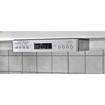 Soundmaster UR2045SI radio da cucina DAB+, FM, Bluetooth, vivavoce, argento