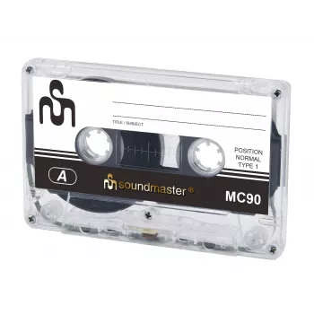 Soundmaster MC905P audiocassetta Type I C90 confezione da 5