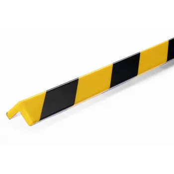 Durable cavo di alimentazione C19 - nero/giallo - piatto - 1m - IEC C19 su C20