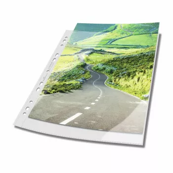 DURABLE buste portadocumenti Premium A4 PP riciclato 100 pezzi trasparenti (268419)