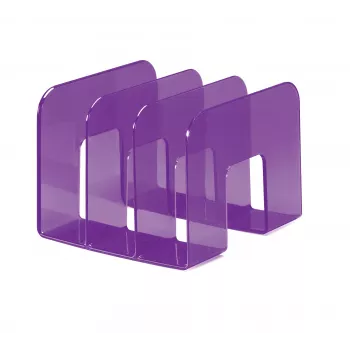 Durable TREND scatola portadocumenti A4 - viola trasparente - dorso 165 mm - capacità 1500 fogli