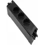 HELOS Ciabatta GST18 compatibile 3 vie CEE7/3 nero