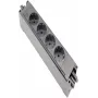 HELOS Ciabatta GST18 compatibile 4 vie CEE7/3 nero