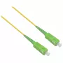 HELOS Cavo patch in fibra ottica OS2 Simplex LSZH 2,0 mm SC/APC-SC/APC giallo 15 m