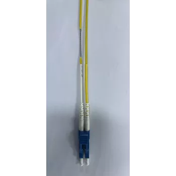 HELOS Cavo patch in fibra ottica Duplex, LC/LC, 9/125 µm, corazzato in acciaio, 18 m (51940.18A)