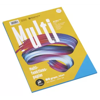 Staufen carta multifunzione 7X 734050993 A4 80g blu 50 fogli