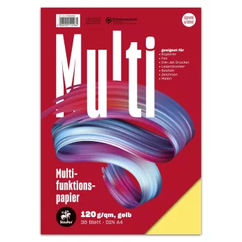 Staufen carta multifunzione 7X 734051296 A4 120g giallo 35 fogli