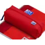 Oxford astuccio rettangolare grande rosso in poliestere riciclato
