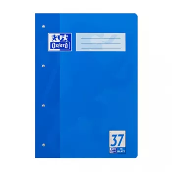 Oxford quaderno scolastico rigatura 37 rigato DIN A4 con margine interno ed esterno 16 fogli