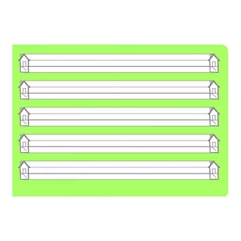 Oxford 100050100 quaderno A5 90 g/m2 verde
