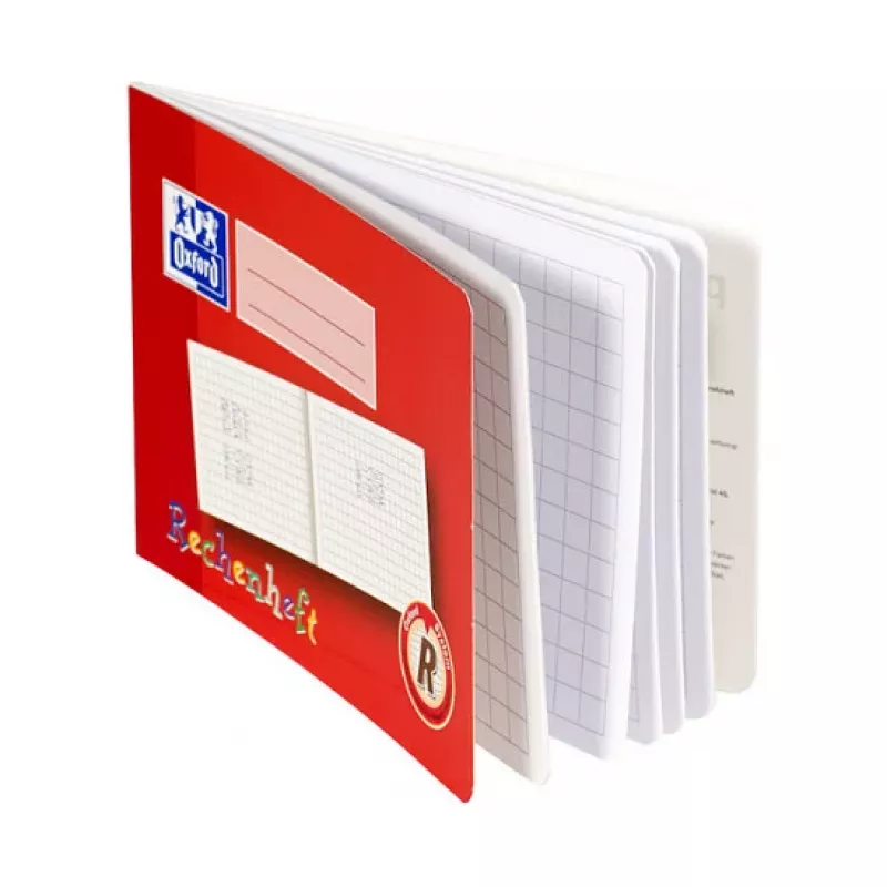 Oxford 100050106 quaderno A5 90 g/m2 rosso