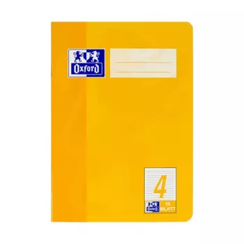 Oxford 100050367 quaderno A5 90 g/m2 giallo