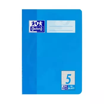 Oxford 100050368 quaderno A5 90 g/m2 blu