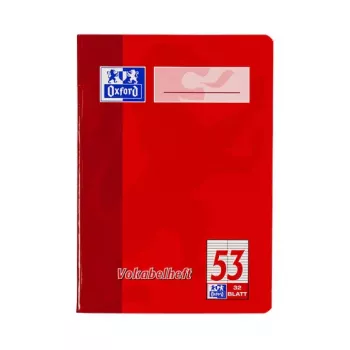 Oxford 100050336 quaderno A4 90 g/m2 rosso