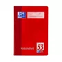 Oxford 100050336 quaderno A4 90 g/m2 rosso