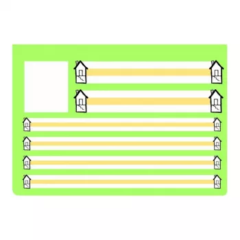Oxford 100050305 quaderno A4 80 g/m2 blu