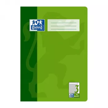 Oxford quaderno scolastico A4 16 fogli rigatura 3R rigato con margine 3ª classe