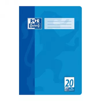 Oxford quaderno scolastico A4 32 fogli rigatura 20 bianco con margine
