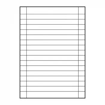 Oxford 100050331 quaderno A4 90 g/m2 blu