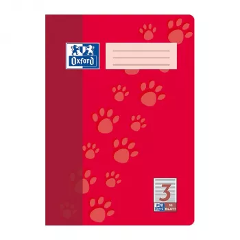 Oxford 100050402 quaderno A4 90 g/m2 rosso
