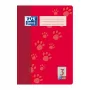 Oxford 100050402 quaderno A4 90 g/m2 rosso
