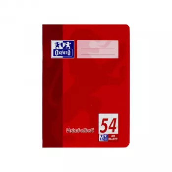 Oxford 100050337 quaderno A4 90 g/m2 rosso