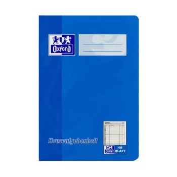 Oxford 100057950 quaderno A5 90 g/m2 blu