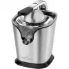 PROFI COOK PC-ZP 1154 Spremiagrumi, 160 W, acciaio inox, 500 ml, 2 coni, funzionamento a leva, nero/argento