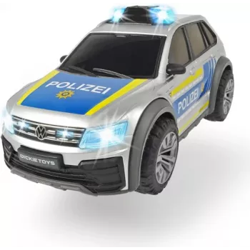Dickie VW Tiguan R-Line auto della polizia 1:18 scala auto giocattolo multicolore